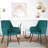 17.9'' H Velvet Upholstered Armchair-1050802265
