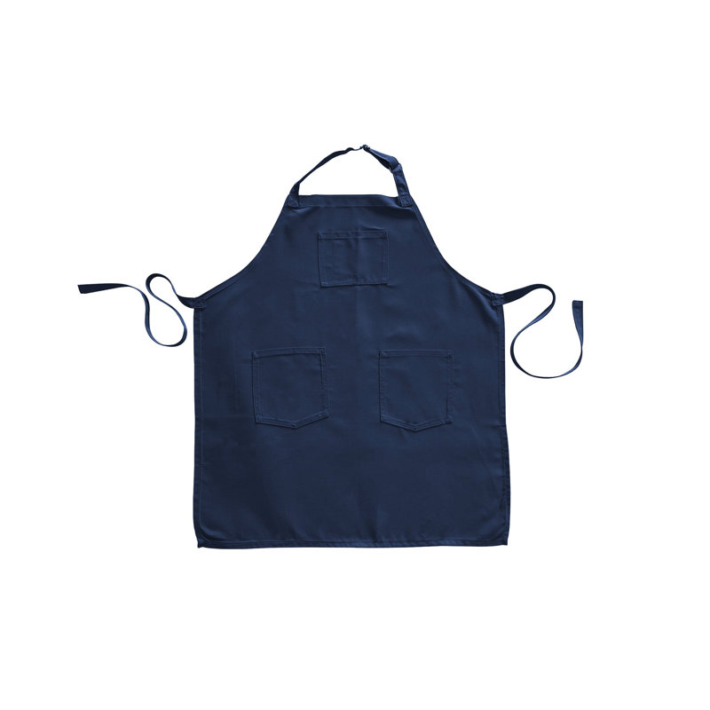 Solid Color Sunbrella Chef Apron, Navy