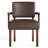 Nondas 32.6'' Tall Living Room Accent Chairs with End Table,Leather Accent Armchair-57253096