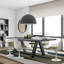 Table de salle à manger extensible Opperman-19960734-62693325