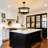 4-Light 20 inch Dimmable Farmhouse Drum Chandelier with Cylinder Glass Shade, Convertible Semi-Flush Mount Light-651278902