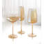 Ensemble de 4 verres coupés oranges Orlosky-865193618