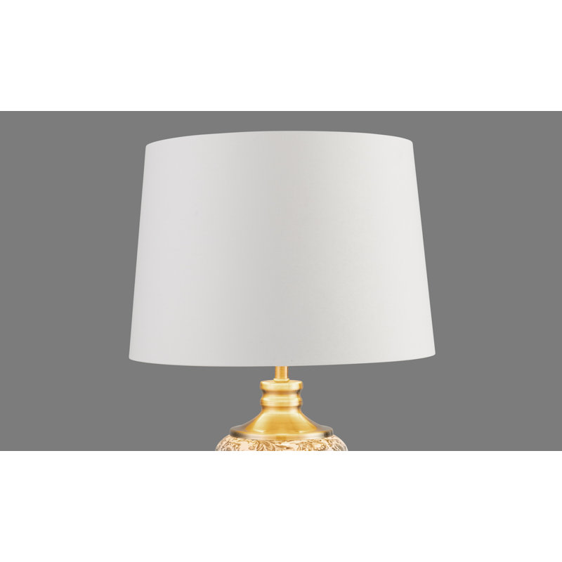 35cm Hessian Linen Empire Table Lamp Shade, Cream