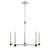 Orean 5 - Light Steel Dimmable Chandelier-1426609739