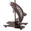 13" High Leaping Trout Table Base