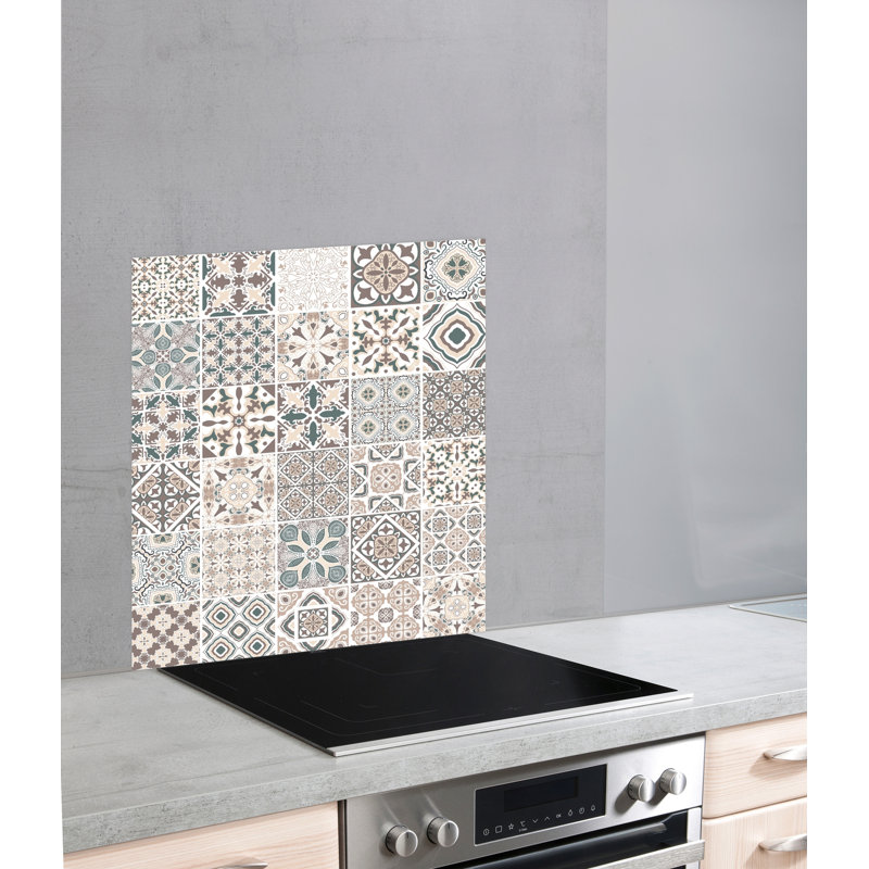 1cm W x 70cm L Glass Peel and Stick Panel