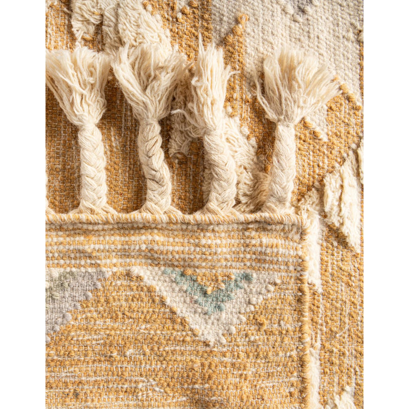 Shriver Performance Wool Geometric Indoor Rug, Rectangle 2' x 3'1"