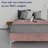 Marcijona 15" Premium Velvet Material Wood Box Spring/Bed Frame, Durable, Stylish, Multi Color-88932904-88932899