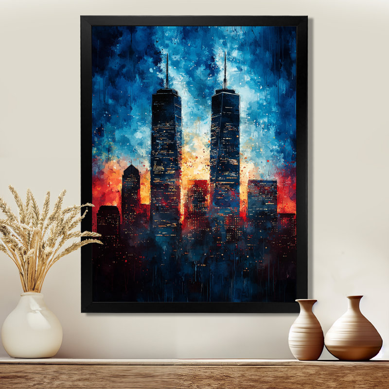 Lemieux - Landscapes Wall Decor, Reproduction encadrée sans passe-partout, Noir, noir, noir, noir, H 20 po x l 12 po