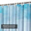 Rideau de douche avec 12 crochets aquarelle-821822329
