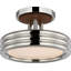 Hudson St. 8" Semi-Flush Mount-334000082
