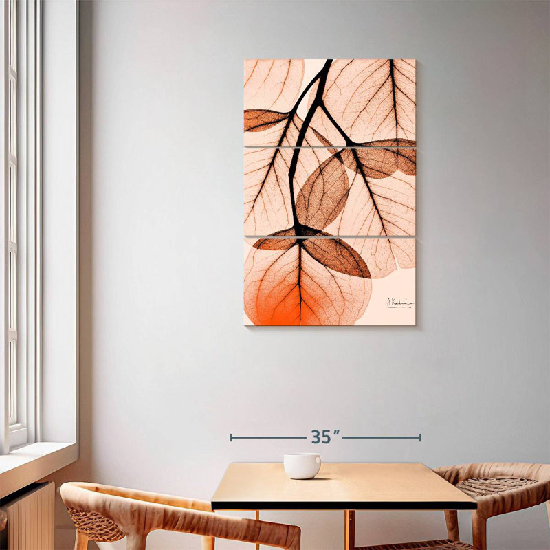 Harnek Orange Eucalyptus I, 57" H x 36" W