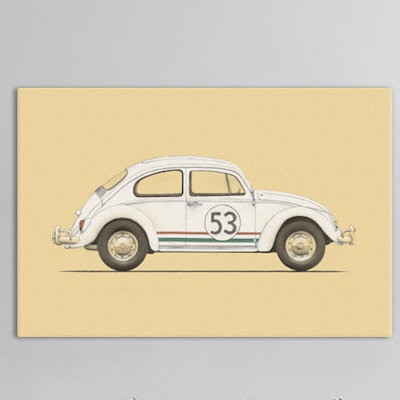 «Beetle», impression sur toile tendue