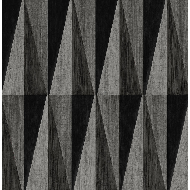 Papier peint autocollant Harry & Grace, Gris