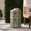 12 po x 10,5 po x 18,5 po, table d'appoint en fer 12 po, design, 10,5 po x 18,5 po, portable