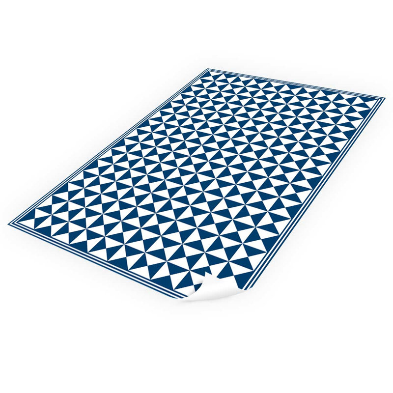 Neve Non-Slip Geometric Indoor Doormat, 203 x 136 cm