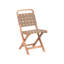 CALCIANO 2 - Person Acacia Solid Wood Patio Dining Set Square Table