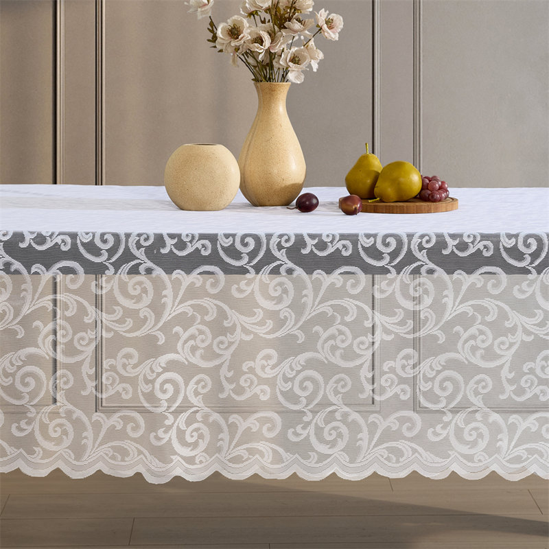 Nappe Haseen, L 120 po x l 60 po, Blanc