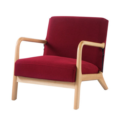 Housse pour fauteuil à coussins carrés/rectangulaires