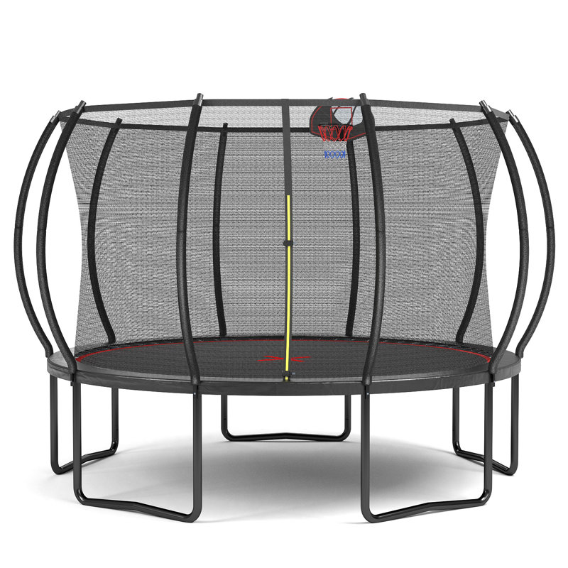 Trampoline citrouille