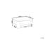Taquil 100 cm W Fabric Rectangle Ottoman-2139667066-2139667065