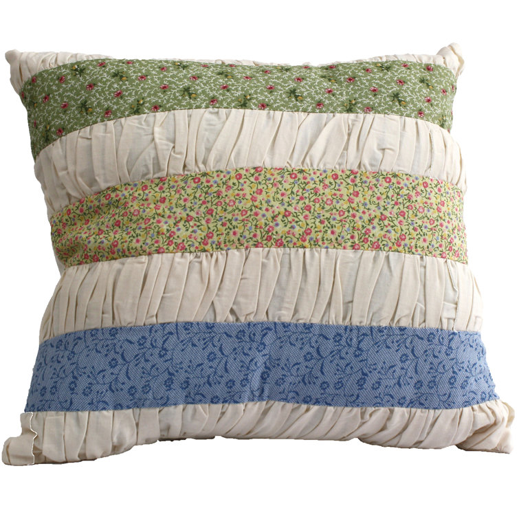 Kimberly Geometric Cotton Reversible Throw Pillow