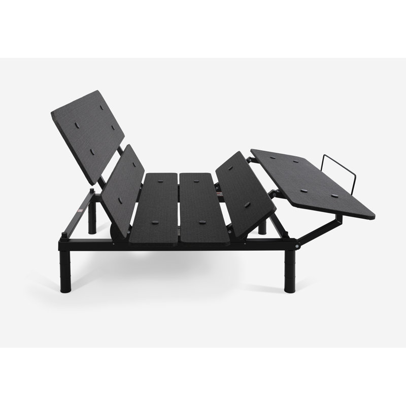 Bedgear Flex L Adjustable Bed - Multi-Angle Adjustability - Wireless Remote Control, Queen