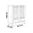 Retro large storage shoe cabinet