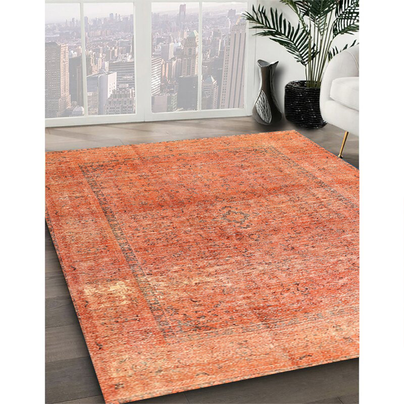 Akeda Oriental Indoor Rug, Round 6'