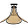 Mercille Glass Semi Flush Mount