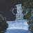 Pre-Lit LED Iridescent Snowman Lighted Display
