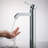 Ceramic Circular Vessel Bathroom Sink with Faucet-3955148