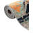 Machine Woven Polypropylene Area Rug in Teal/Orange/Beige-88520883