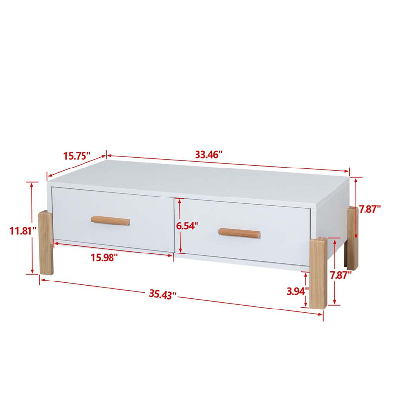 Commode double 2 tiroirs Uppsala