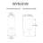 Wynona 1 Light Wall Sconce - Matte Black - Opal White