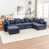 Polyester bleu est en rupture de stock