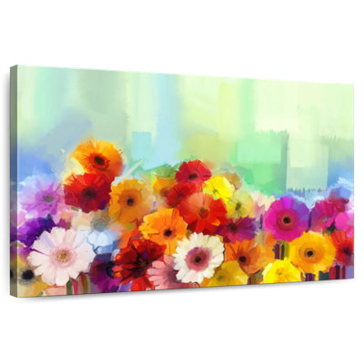 Harnek fleurs abstraites en grappe