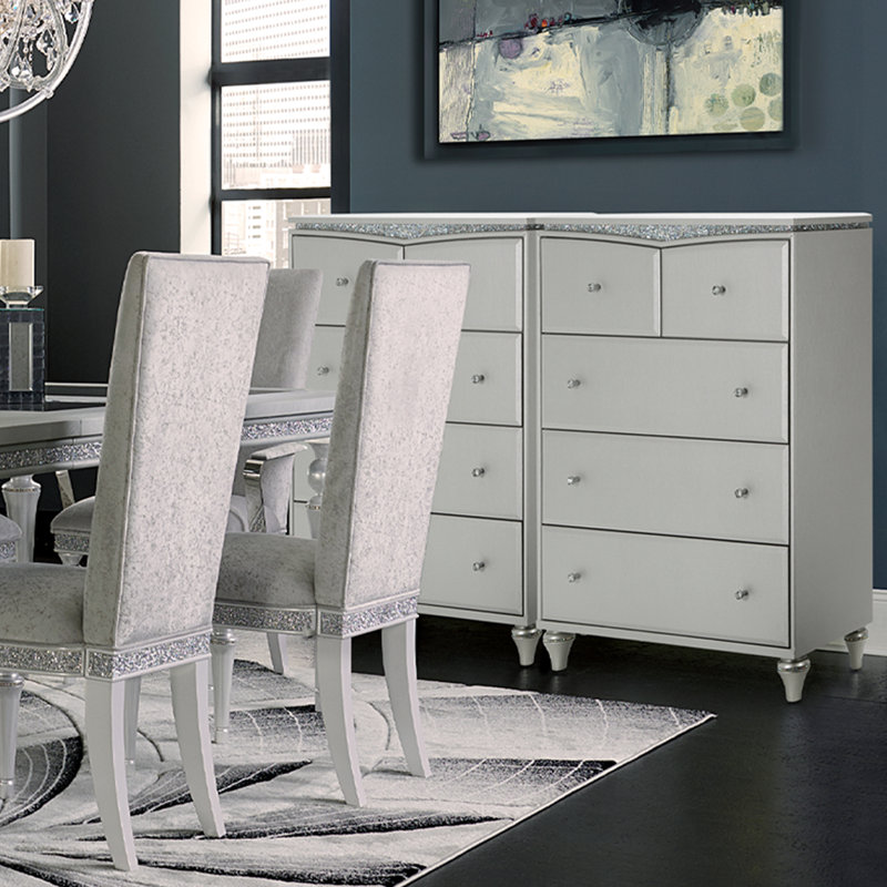 Melrose Plaza 40.5'' W 5 - Drawer Dresser