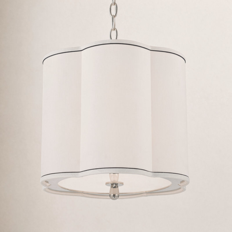 Sweeny 3 - Light Chandelier, Polished Nickel