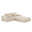 Canapé modulaire en velours côtelé 4 pièces Ashira-1819503188
