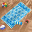 Serviettes de plage 100% jacquard 100% coton-631161575