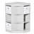 Corner Cabinet, Cubby Toy Storage Organizer, Bookshelf Unit with Baskets-548578732