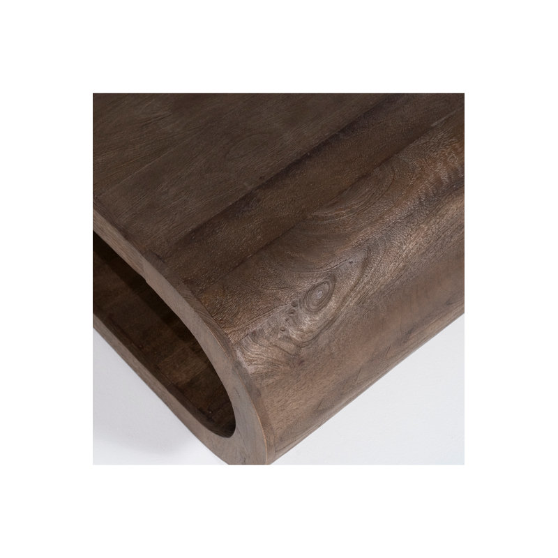 Table basse simple en bois massif