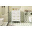 Ensemble de meuble-lavabo en bois massif 24 po avec lavabo en céramique, ensemble de meuble-lavabo simple autoportant 24 po | Idée de cadeau
