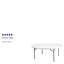 Round Plastic Folding Table
