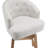 Elara 32.25'' Seat Height 360° Swivel Traditional Upholstered  Bar Stool with Solid Rubberwood Frame, Button Tufted Back