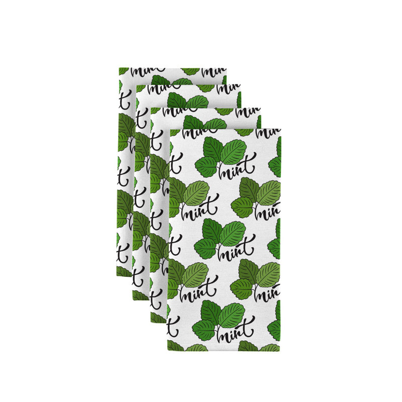 Samora Polyester Floral Square Napkin