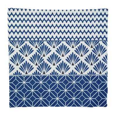 Geometric Reversible Pillow Cover