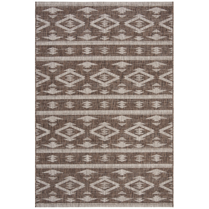 Amarien Southwestern Indoor/Outdoor Area Rug, Rectangle 4' x 5'7"