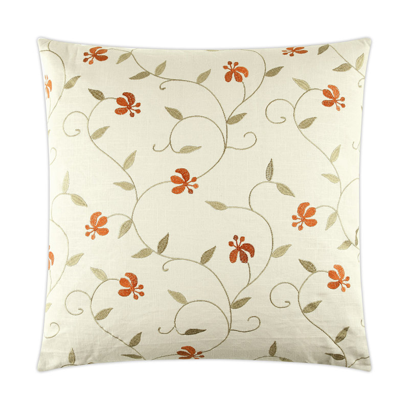Cedarberry Linen Pillow Cover & Insert, Square 24"